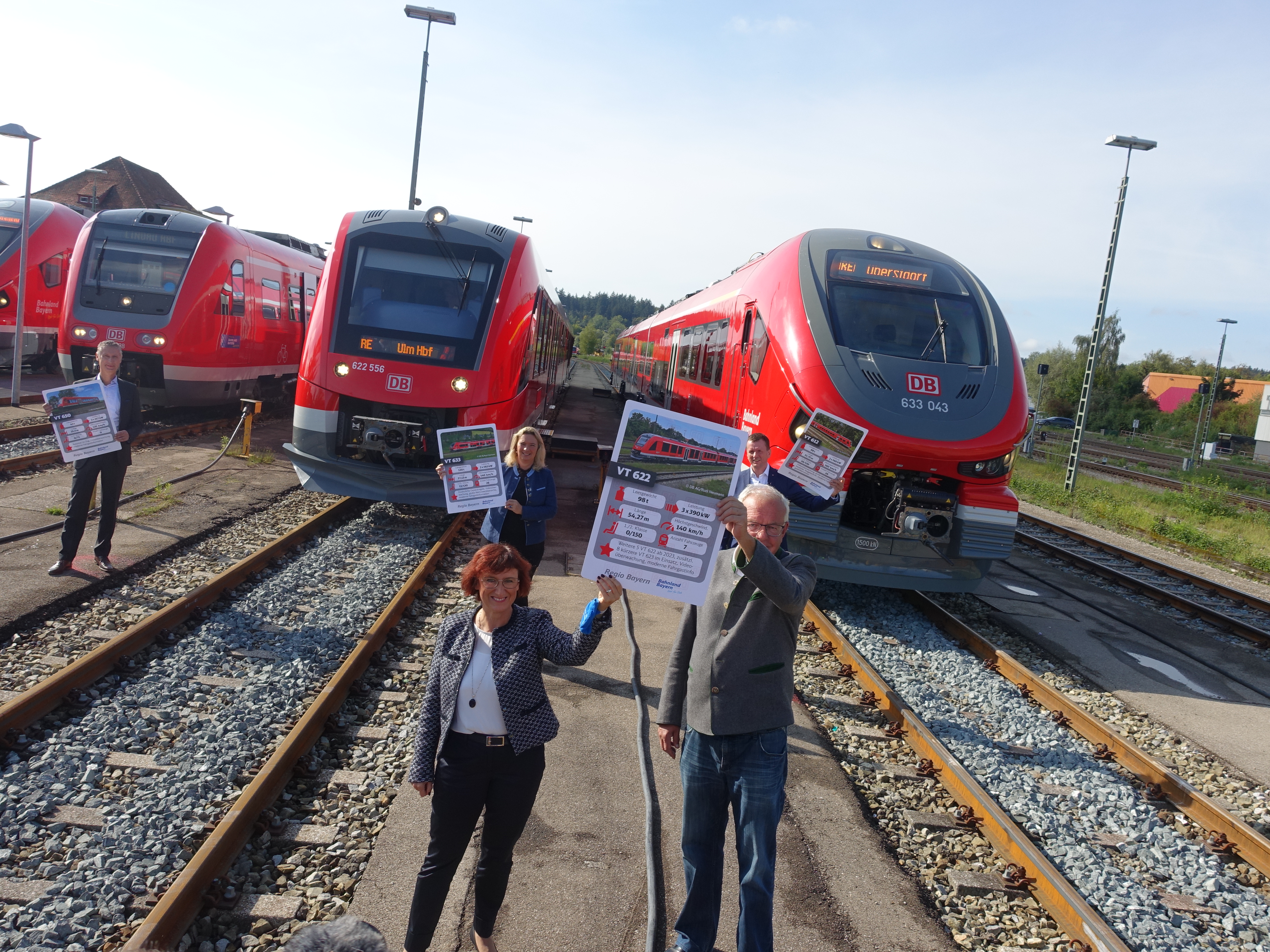 DB Regio rollt mit neuer Fahrzeugflotte im Allgäu an
