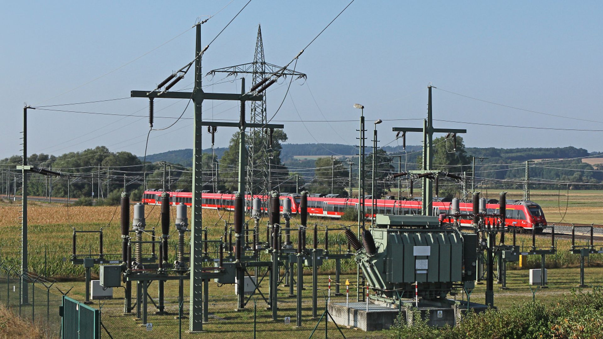 DB Energie - Umspannwerk bei Ebenfeld