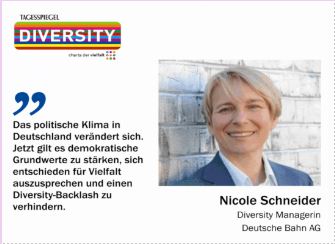 Statement von Nicole Schneider