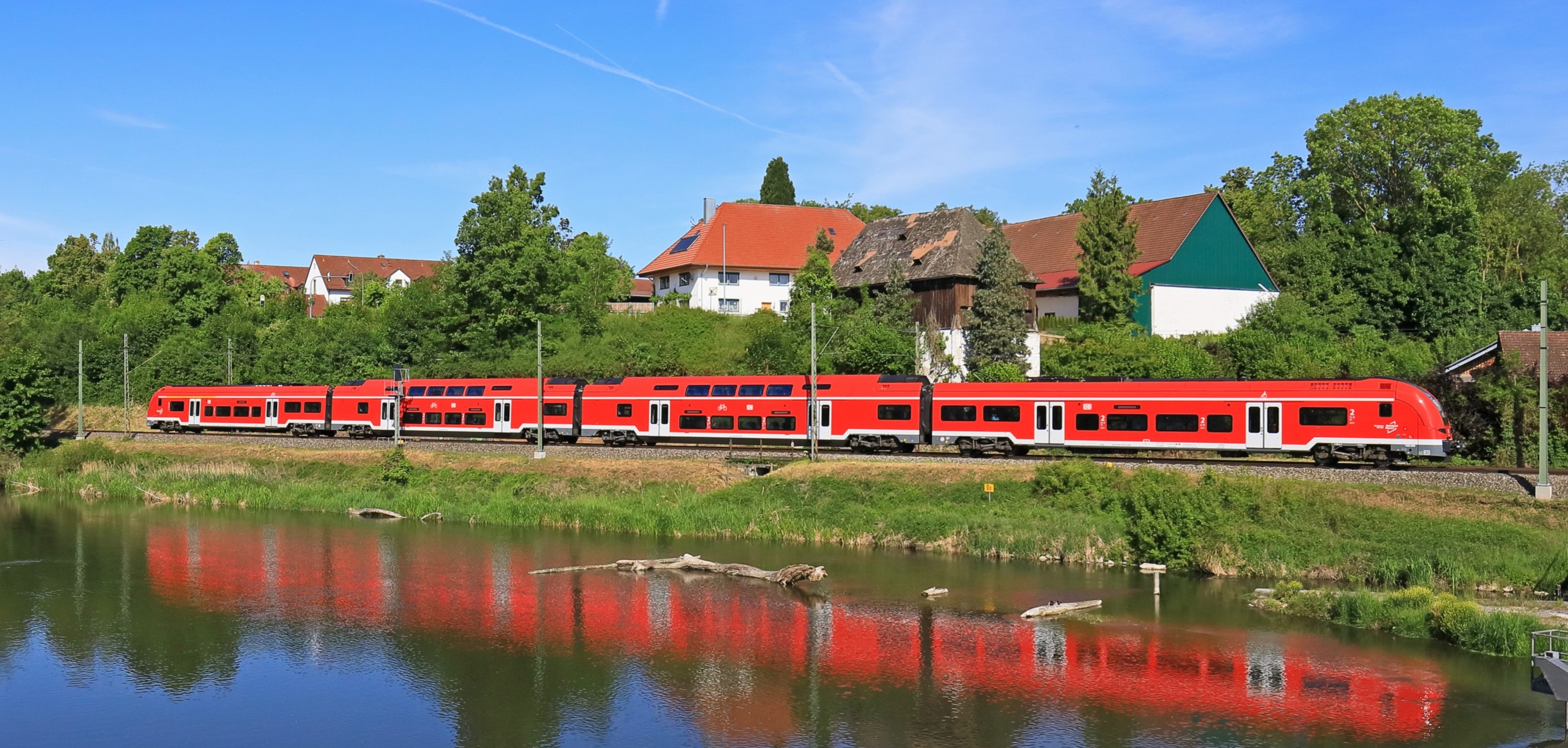 Regionalbahn in Oberbayern