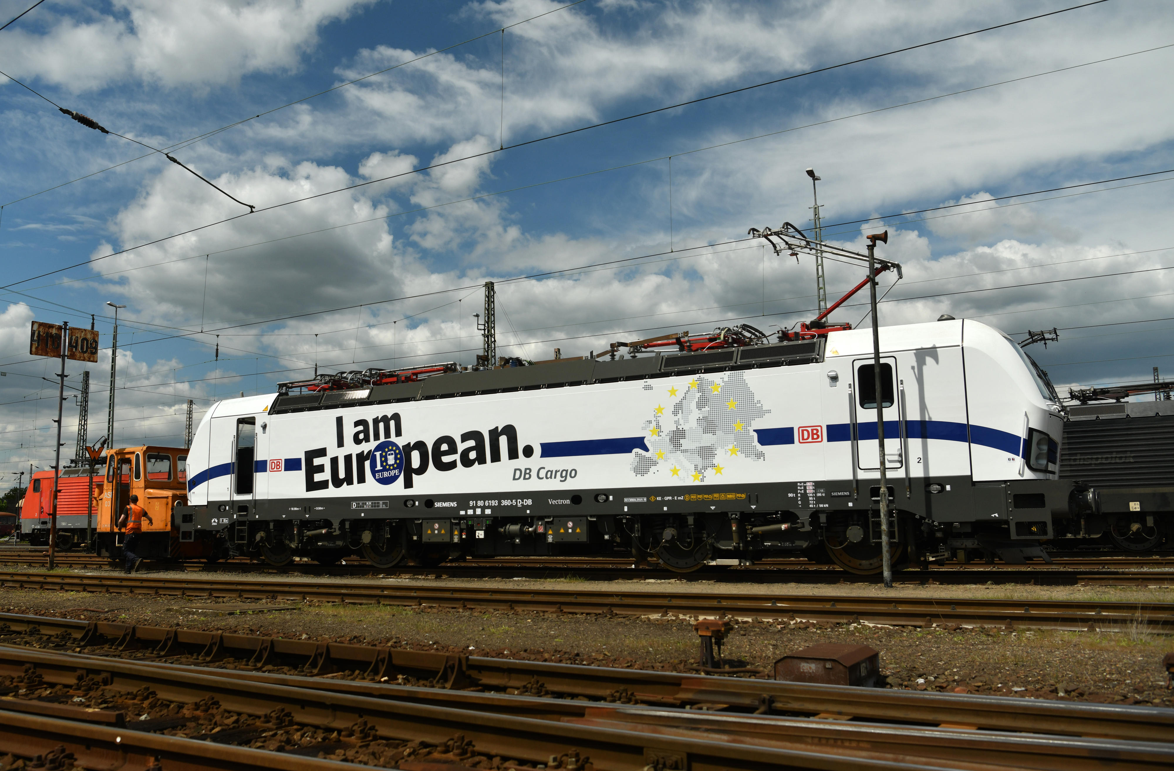 Unsere Vectron für Europa I am European Deutsche Bahn AG