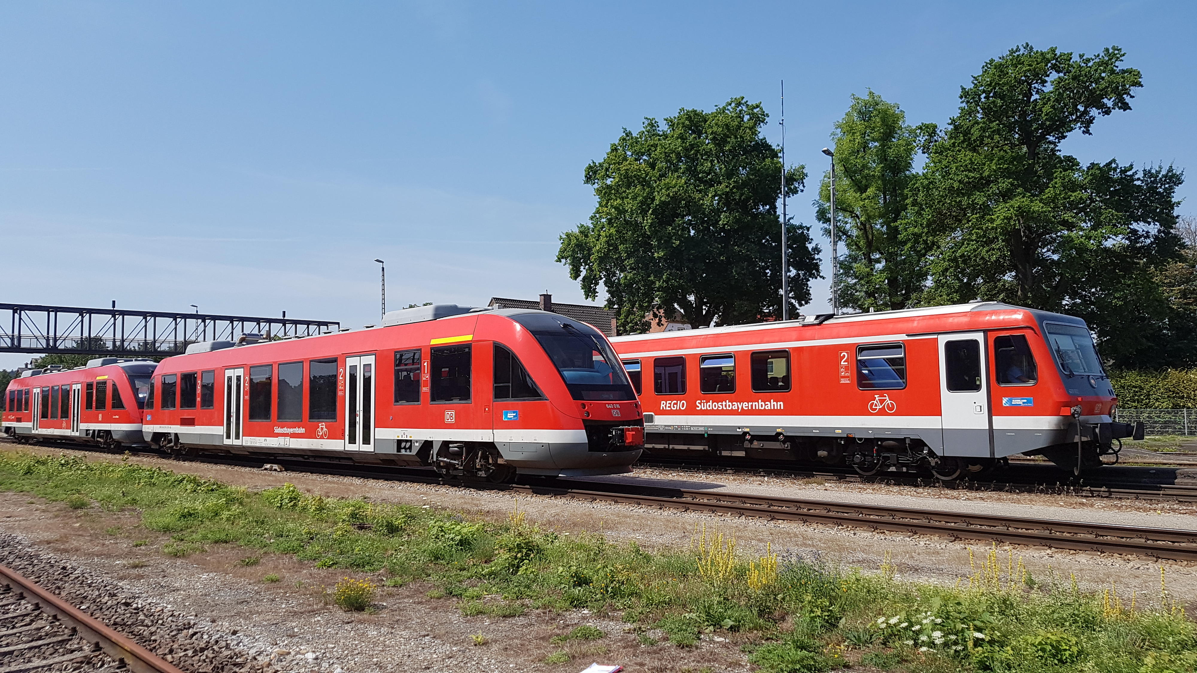 Moderne Züge der Baureihe VT 640 verstärken die Flotte der