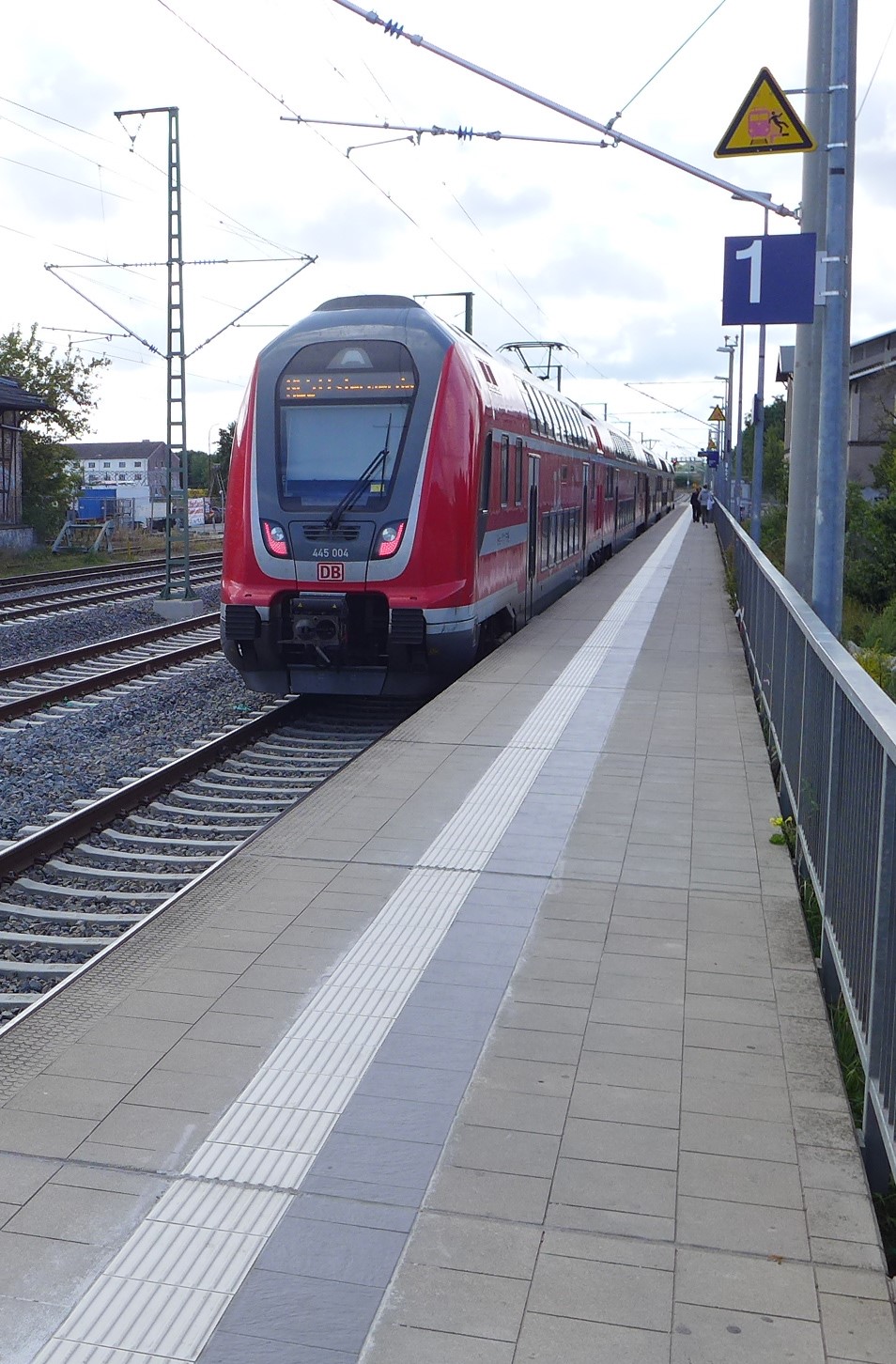 Bahnhof Gransee termingerecht modernisiert Deutsche Bahn AG