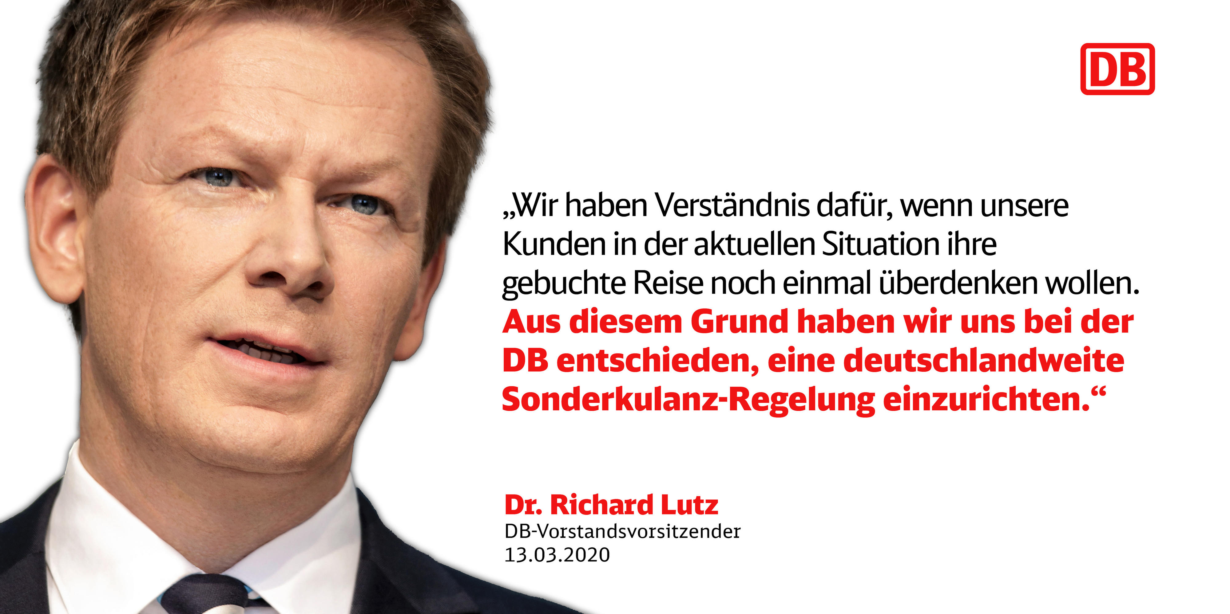 Zitat Bahnchef Lutz