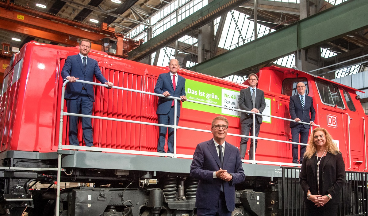 Die Braunkohle geht die Bahn kommt In Cottbus entsteht