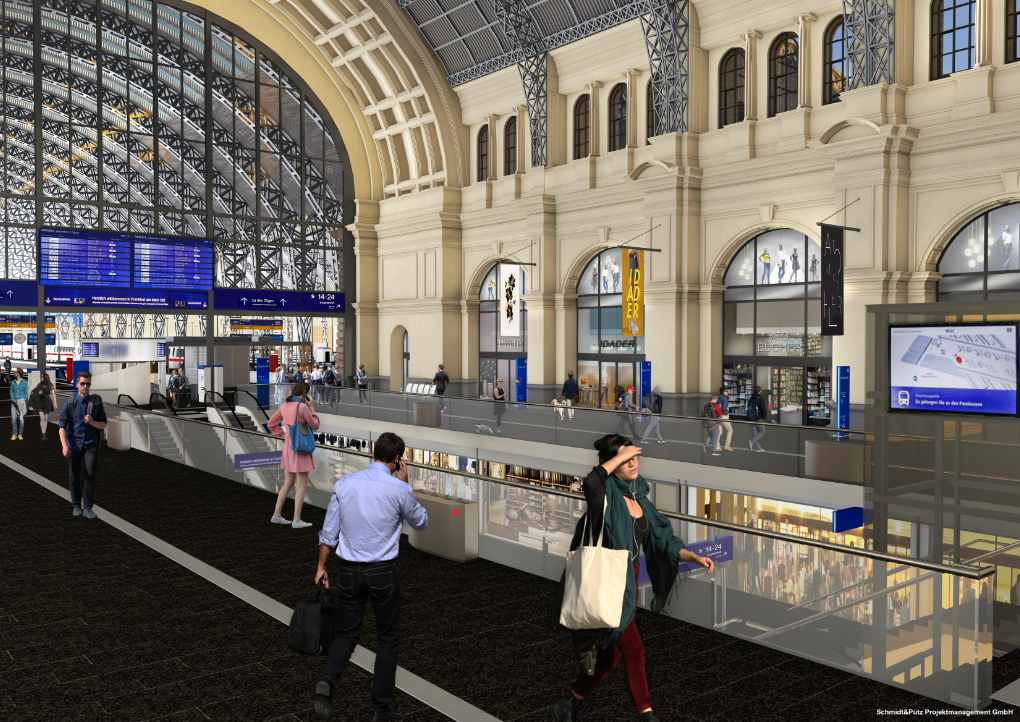 Spatenstich Modernisierung Frankfurt Hbf B Ebene Deutsche Bahn Ag