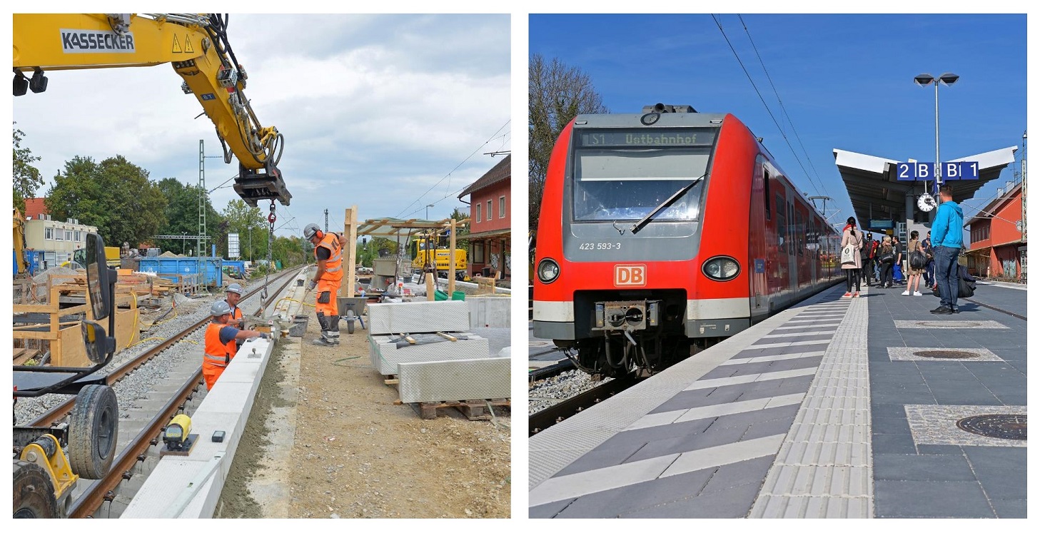 Barrierefreier Ausbau von Stationen S-Bahn München / DB Staion&Service AG
