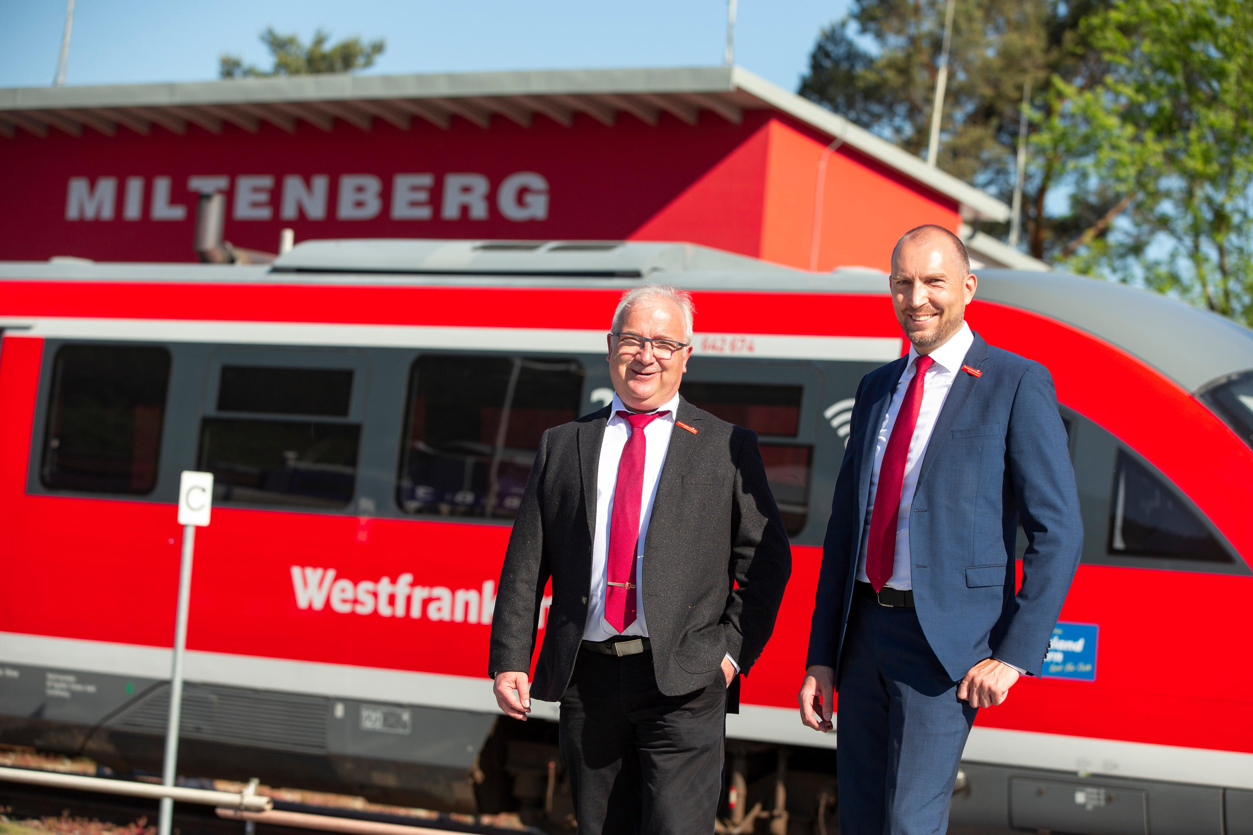Neues Führungsduo bei der Westfrankenbahn | Deutsche Bahn AG