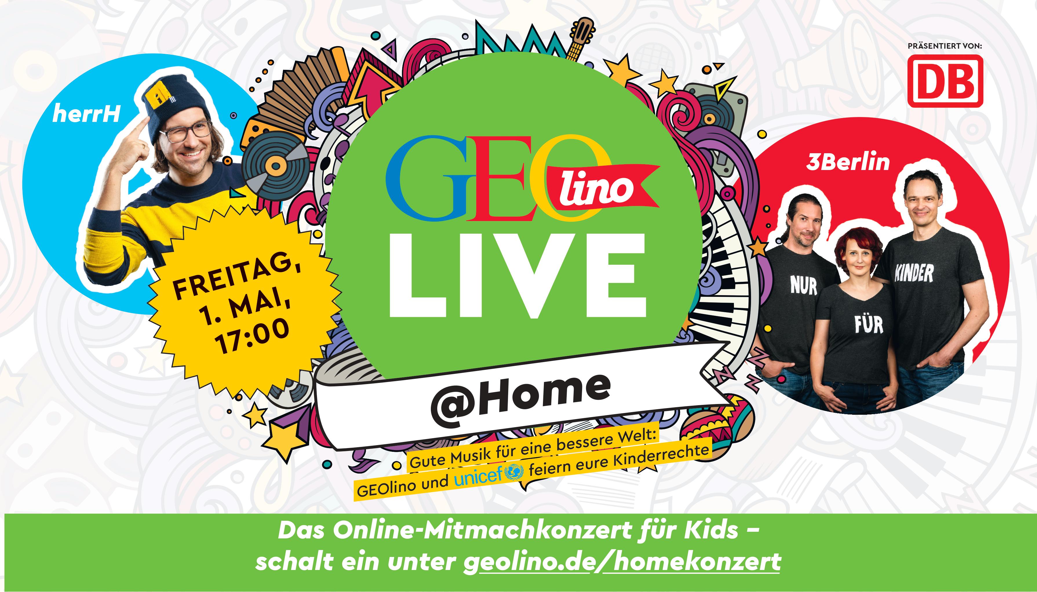 GEOlino LIVE@home-Mitmachkonzert 