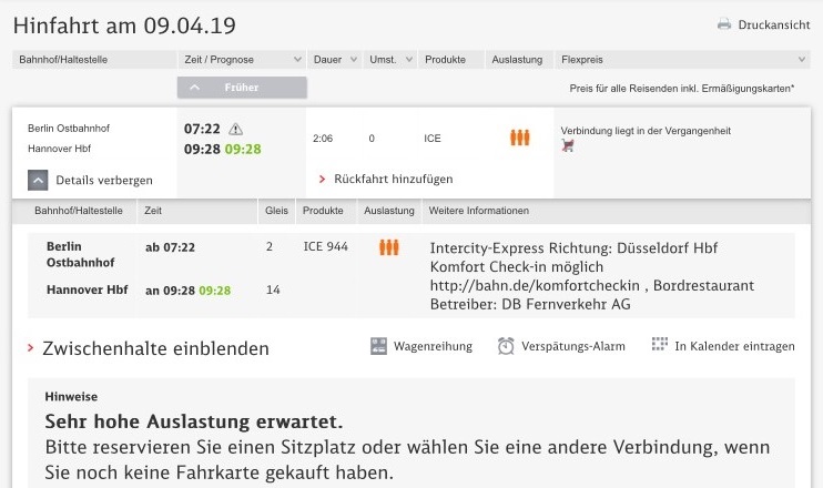 Quelle: DB/Susan Friedrich Screenshot bahn.de