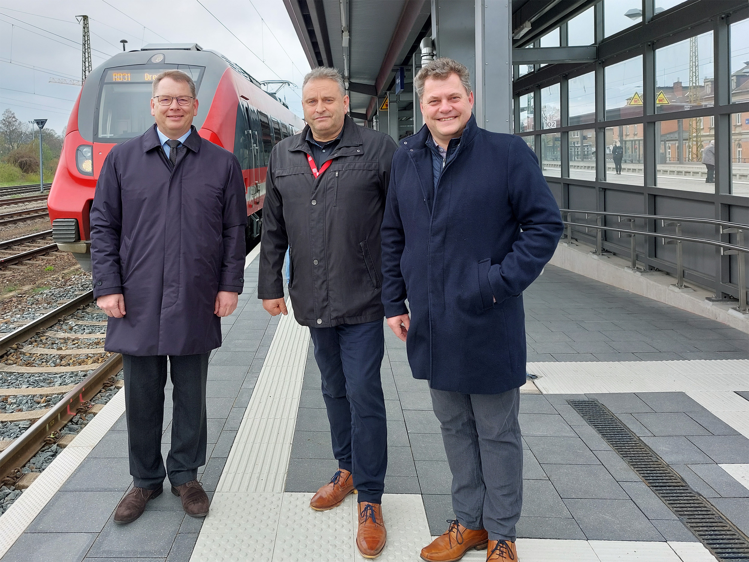 Bahnhof Coswig komplett barrierefrei | Deutsche Bahn AG