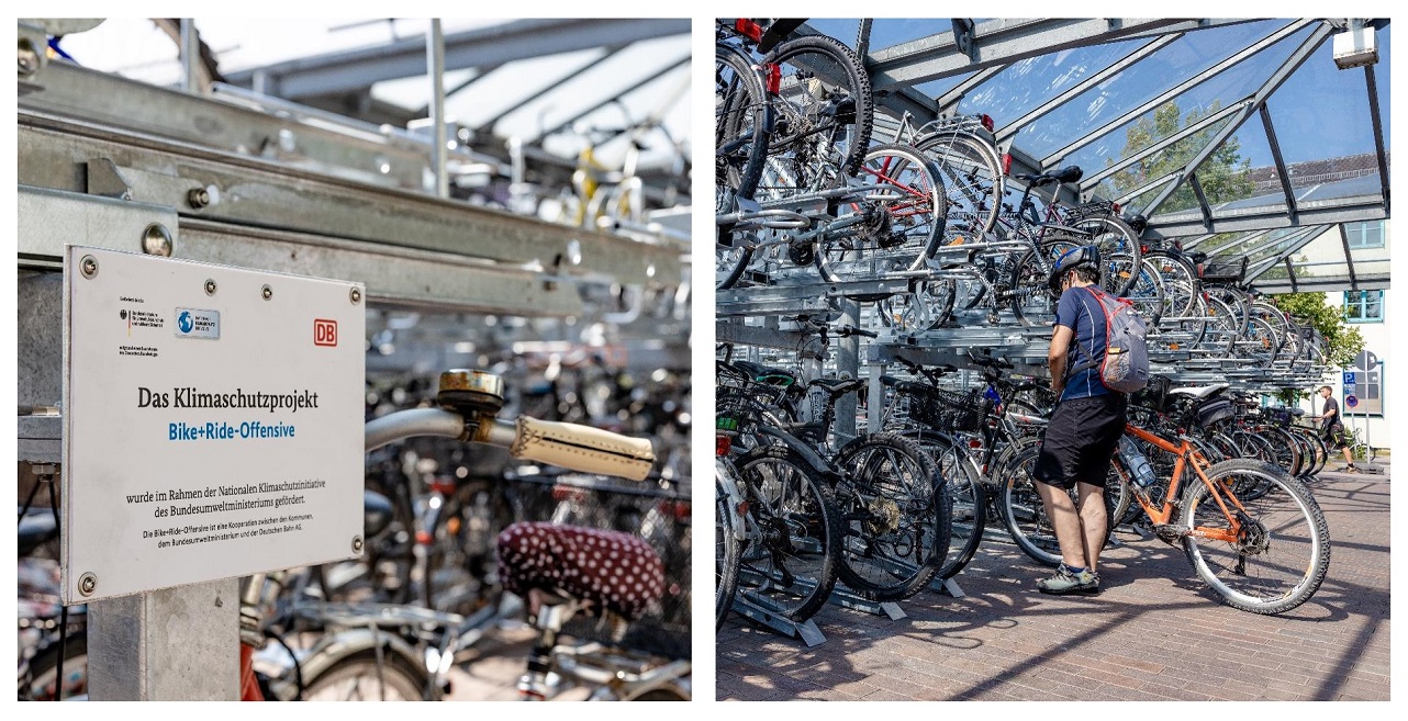 Bike+Ride-Offensive DB - 800 überdachte Stellplätze in Freising