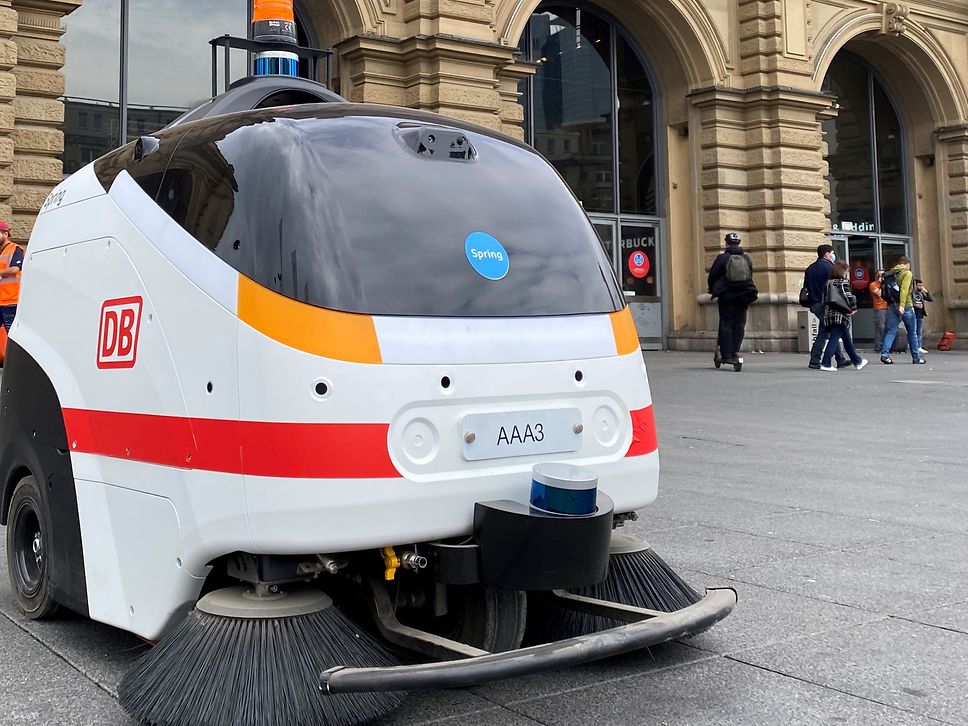 Manni im Außeneinsatz