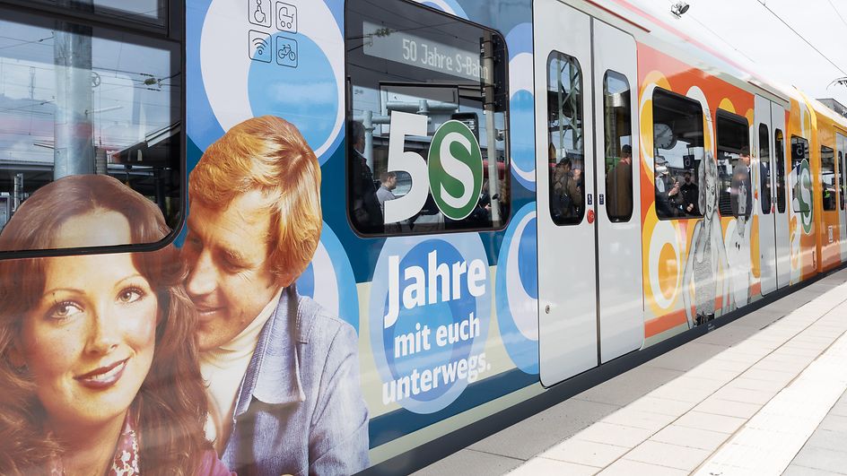 50 Jahre S-Bahn - beklebt