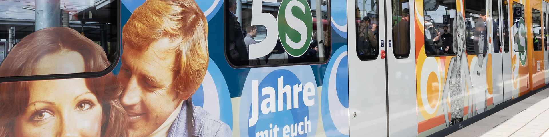50 Jahre S-Bahn - beklebt