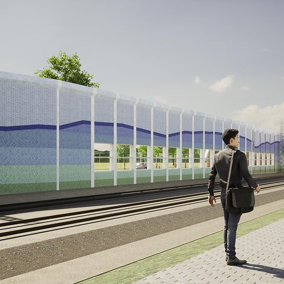 Visualisierung Schallschutz Müllheim