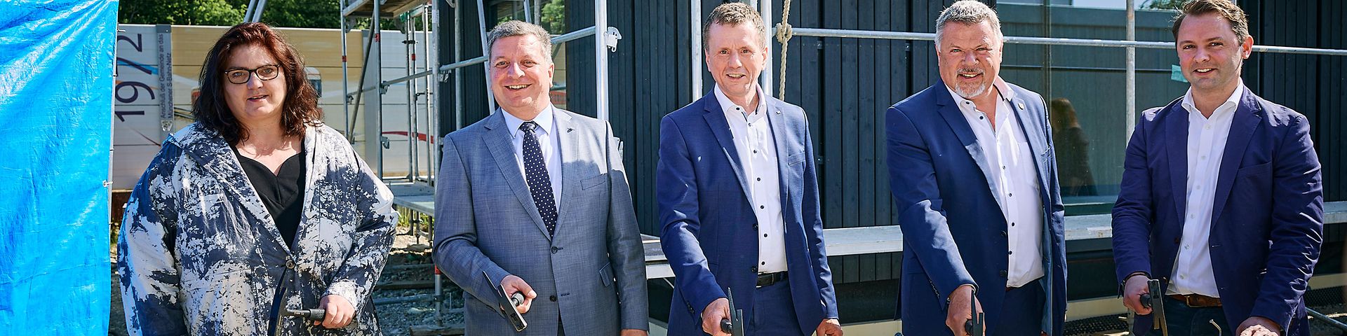Richtfest Empfangsgebäude Zorneding