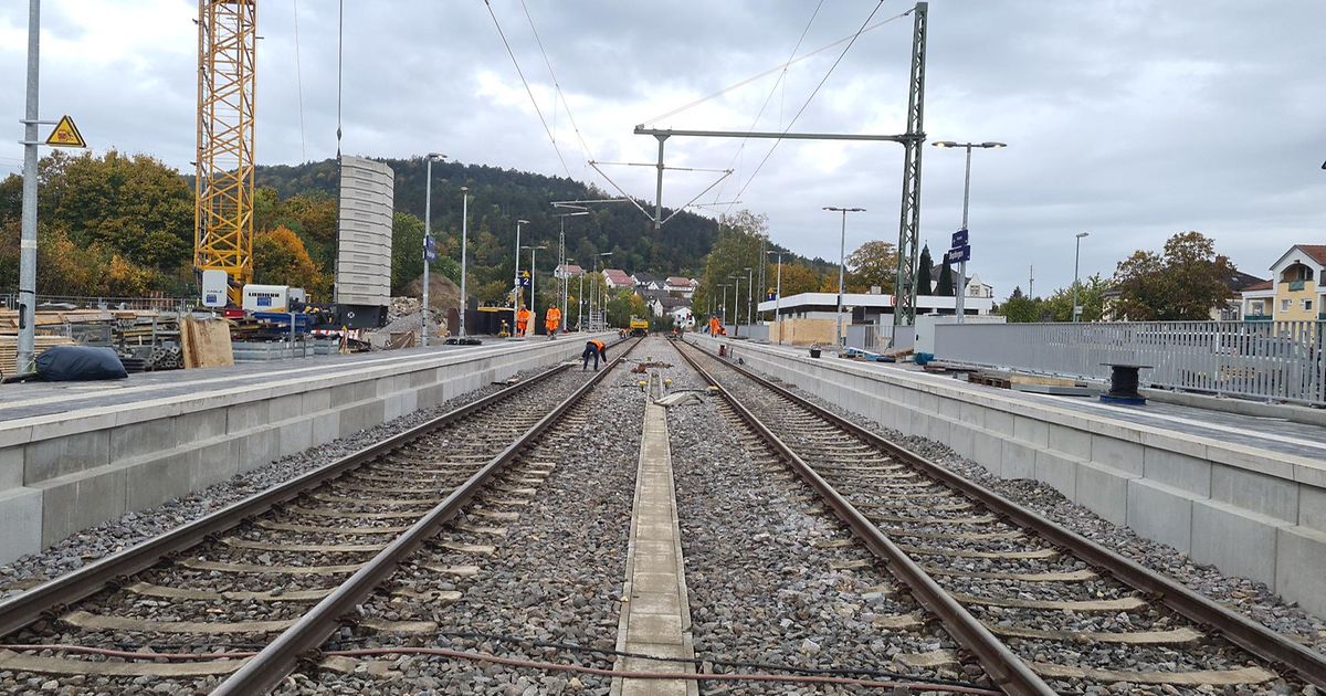 Modernisierung Bahnhof Bopfingen Deutsche Bahn schließt