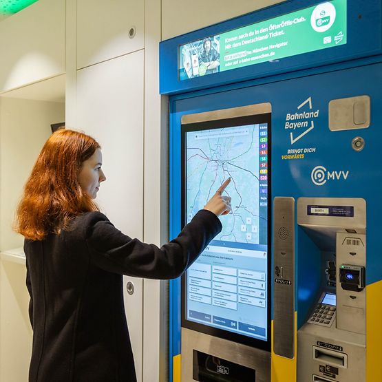 Neue Fahrkartenautomaten S-Bahn München DB Vertrieb