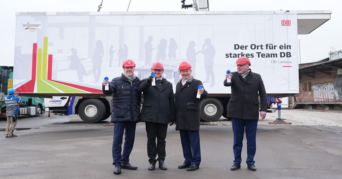 Deutsche Bahn gibt Startschuss f&uuml;r DB Campus in Erfurt: Neues Herzst&uuml;ck f&uuml;r die Starke Schiene