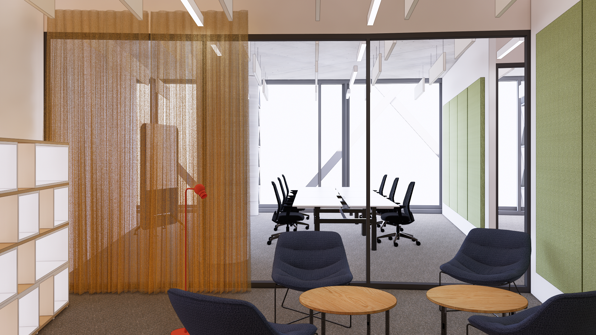 Blick in einen Konferenzraum