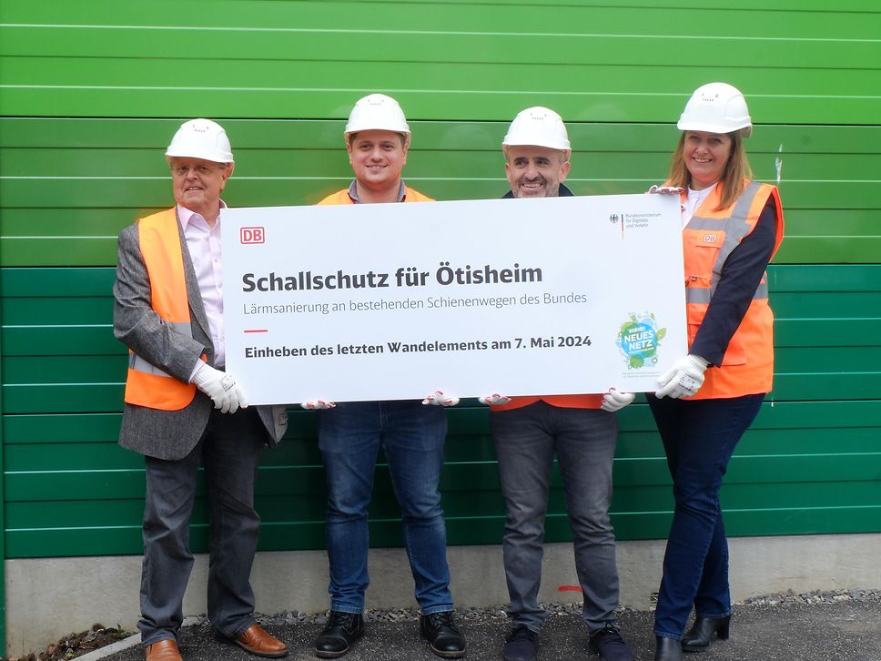 Schallschutz für Ötisheim (Foto: Michael Bührer)