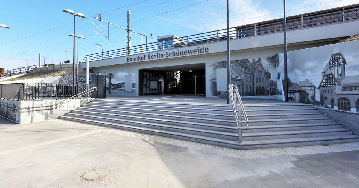 Für eine starke Schiene in der Hauptstadt Bahnhof BerlinSchöneweide