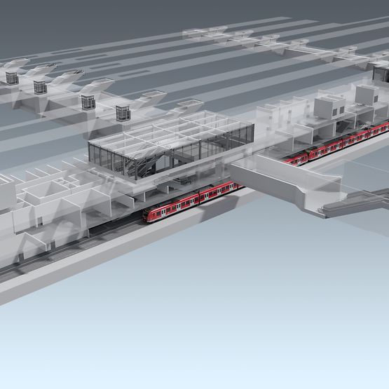 Visualisierung München Ostbahnhof
