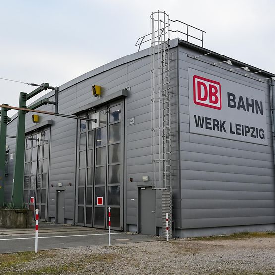ICE-Werk Leipzig - Außenansicht