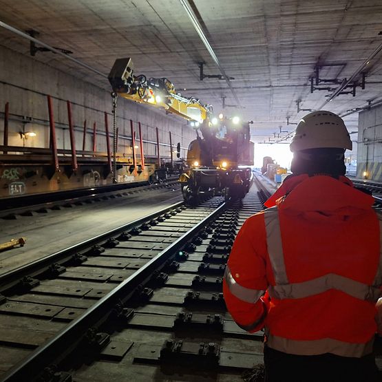 Baumaßnahmen Berlin Hauptbahnhof (tief)