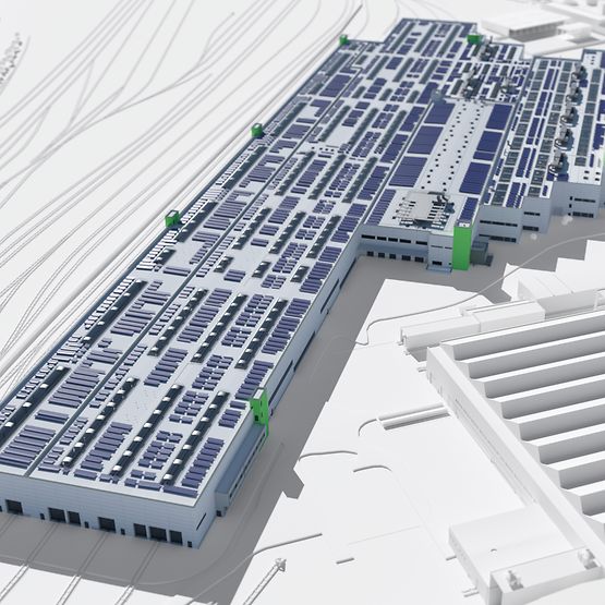 Visualisierung Halle 1