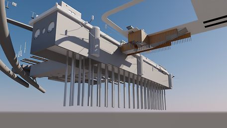 Visualisierung der neuen Tiefstation am Ostbahnhof