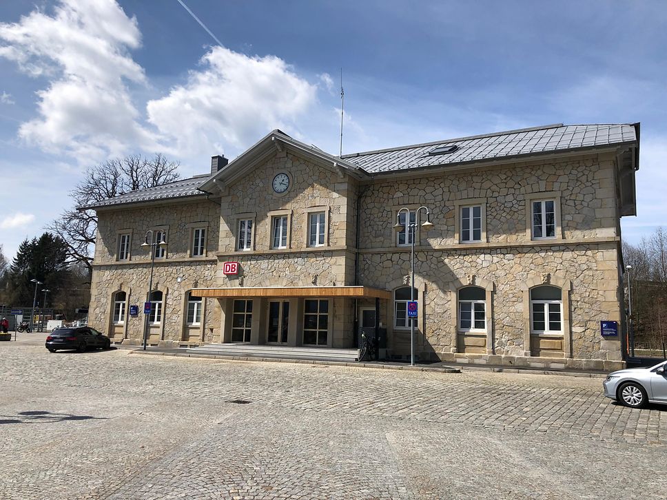 Der Bahnhof Zwiesel