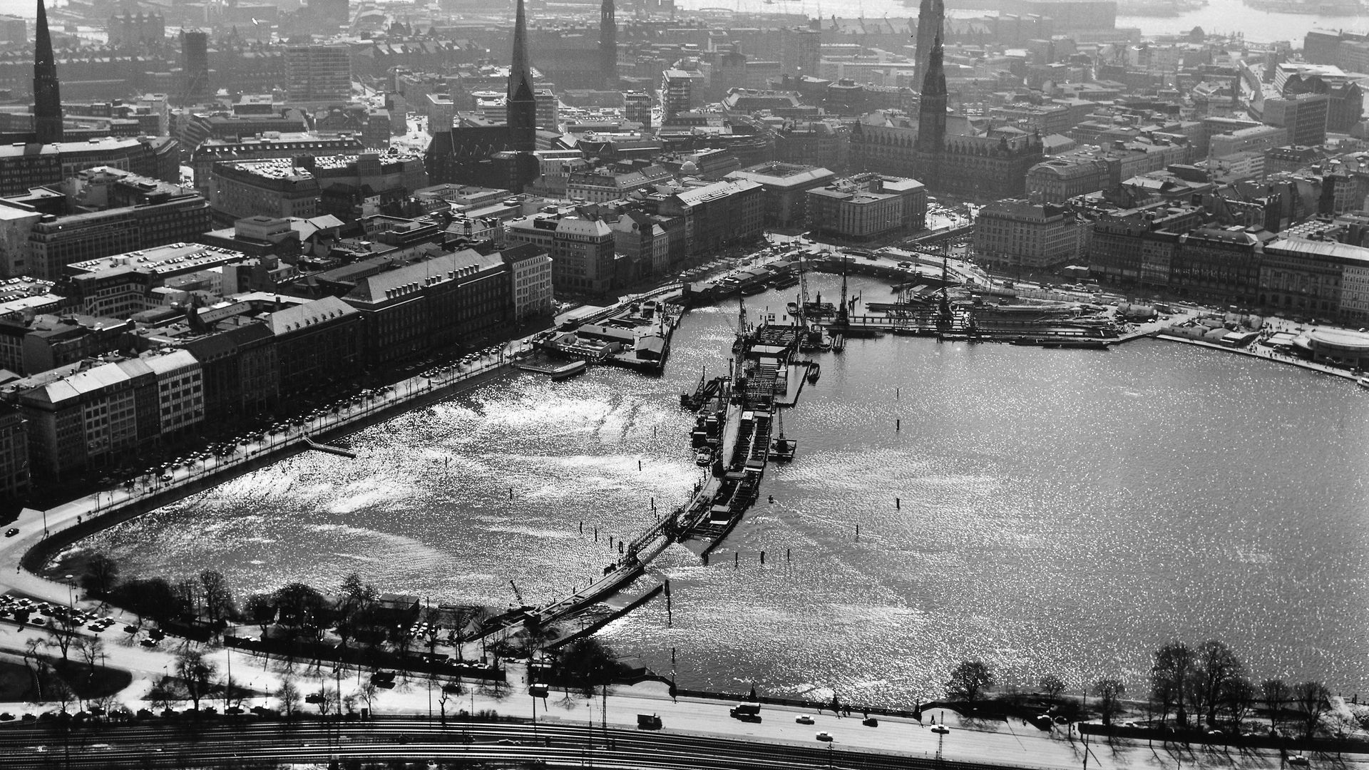 historische Bild Bau Citytunnel