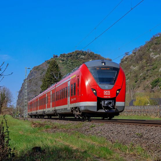 Regionalzug auf der Lahntalbahn