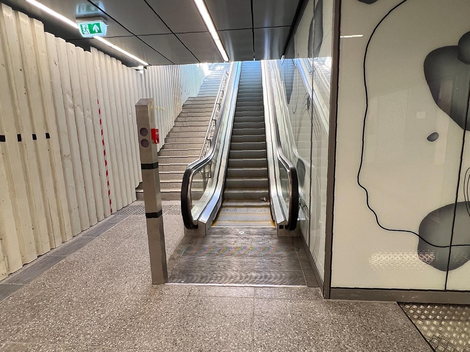 Zugang Poststraße am Frankfurter Hauptbahnhof