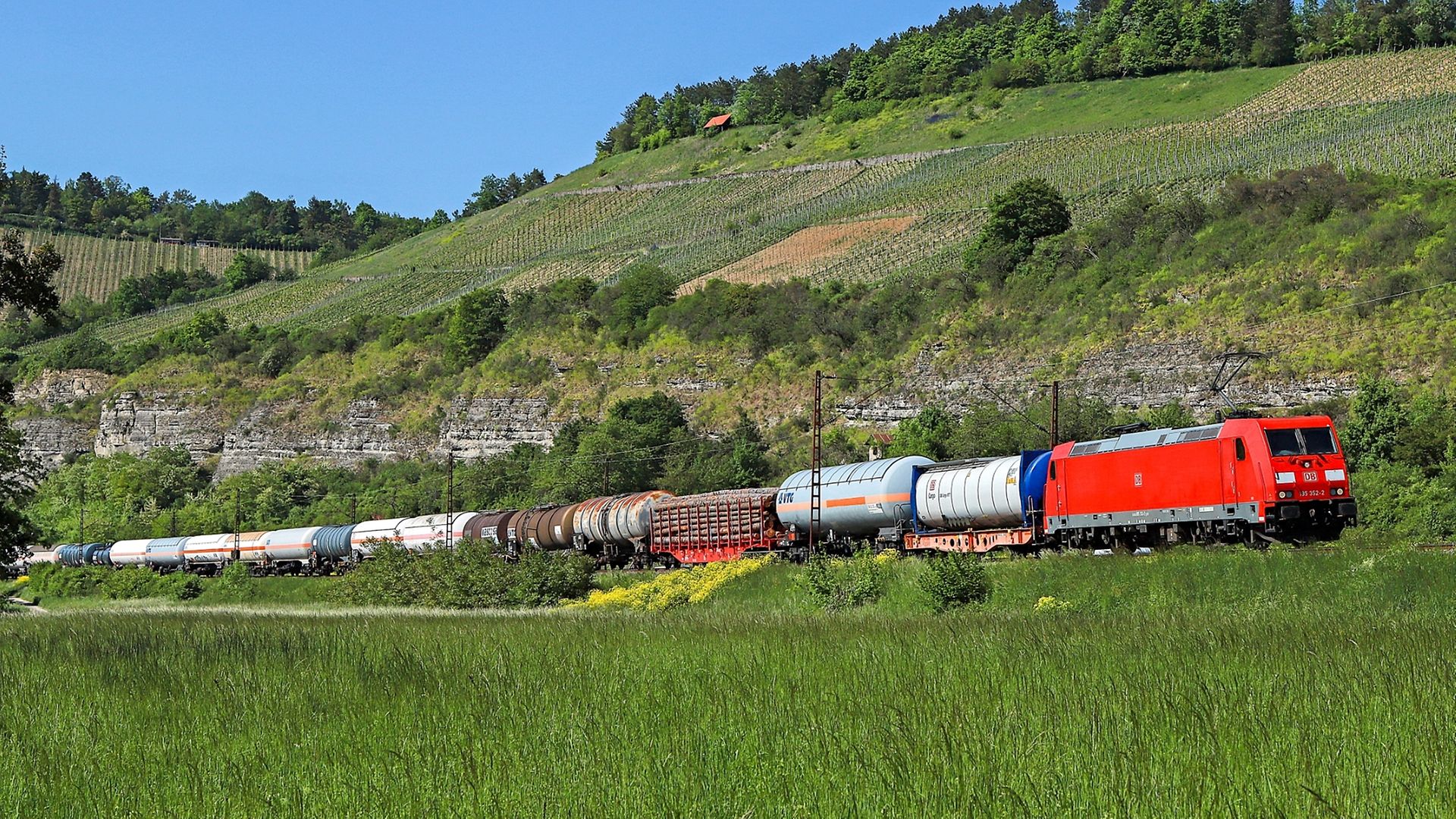 DB Cargo Einzelwagenverkehr im Maintal