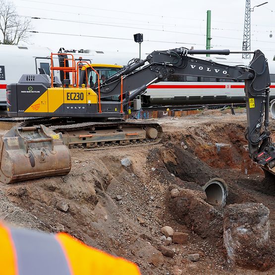 Bauarbeiten Kinzigtalbahn