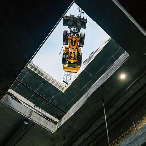 Offene Baustelle