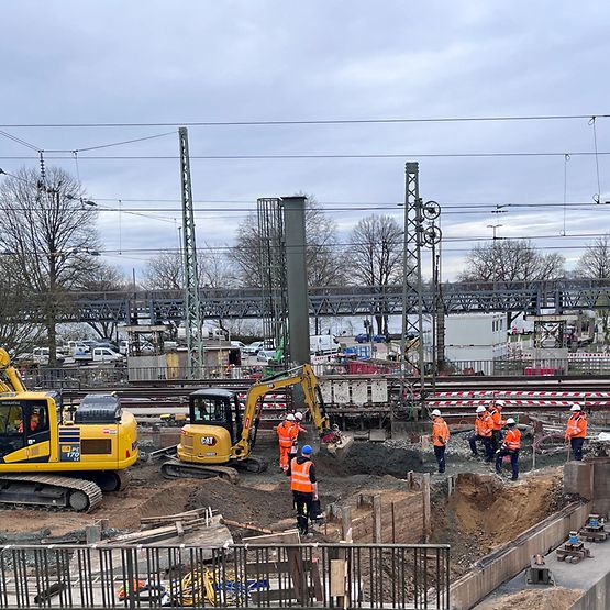 Die Eisenbahnbrücken An der Alster und Ferdinandstor werden erneuert 