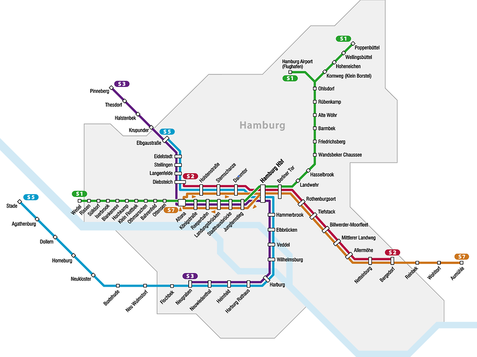 So fahren die S-Bahnen