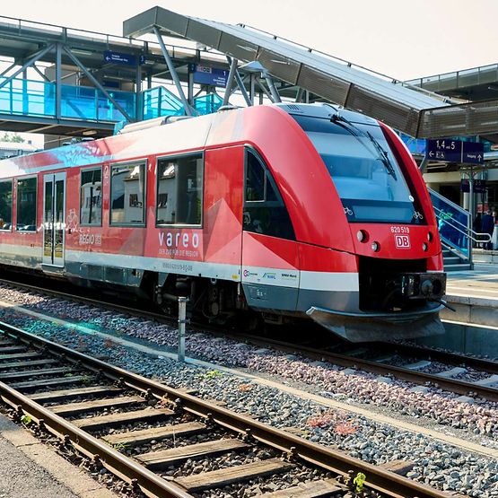 Zug auf der Eifelstrecke