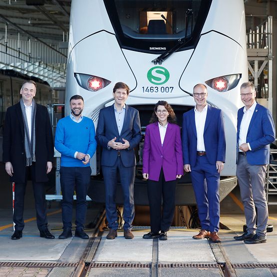 Siemens präsentiert innovative Zugflotten Mireo für die S-Bahn Mitteldeutschland