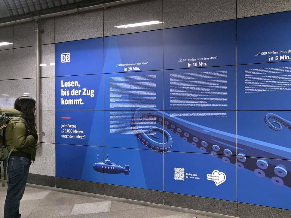 Jules Verne in 5, 10 und 20 min in Köln/Messe Deutz 