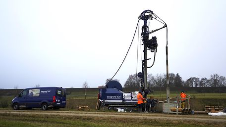 Probebohrung bei Adelsried 