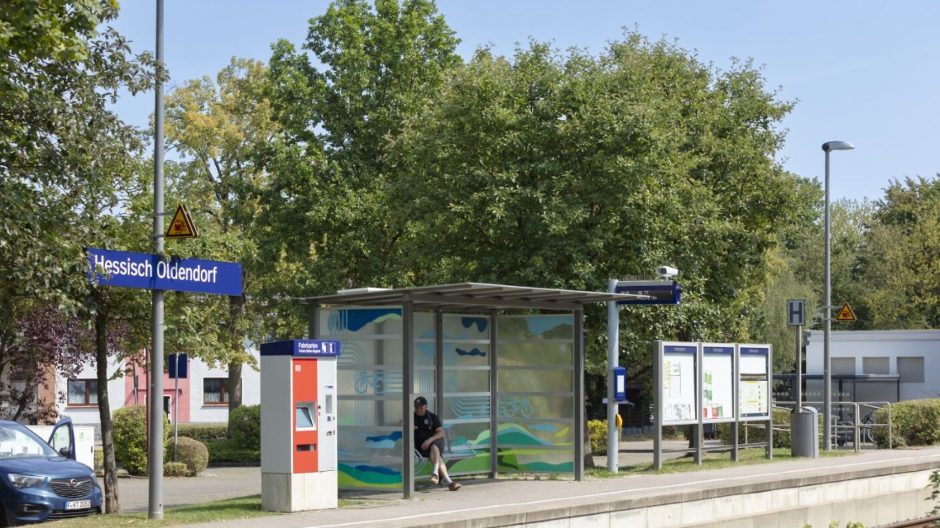 Hessisch Oldendorf - Bahnsteig