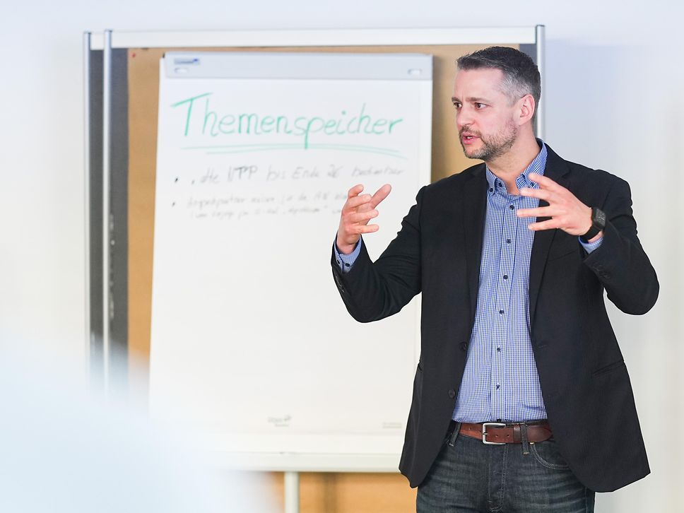 Redner auf dem Fachforum