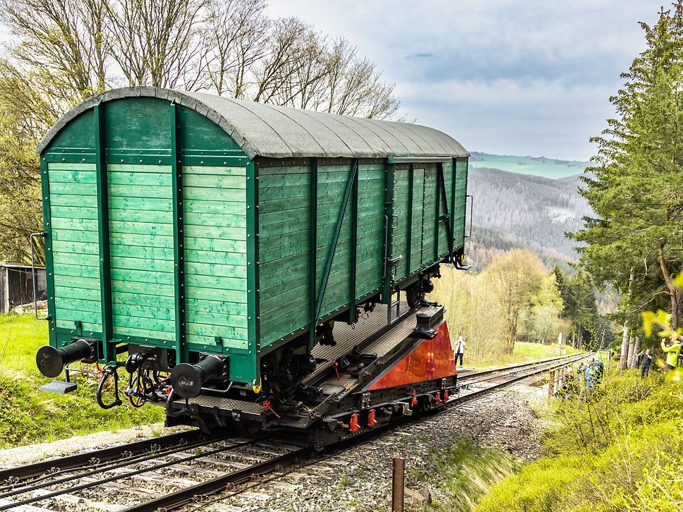 Thüringer Bergbahn - Güterbühne