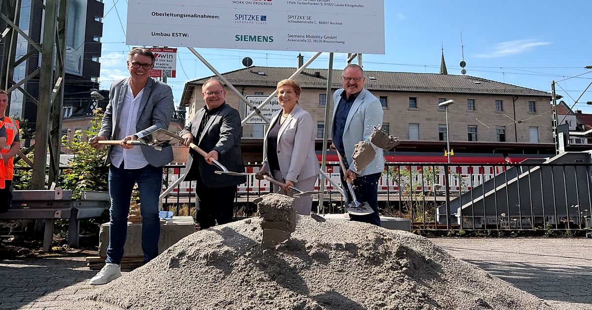 Deutsche Bahn modernisiert Bahnhof Schorndorf