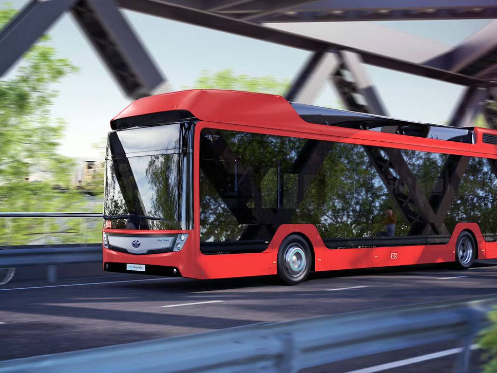 DB Regio ordered about 60 hydrogen buses from Caetano. 